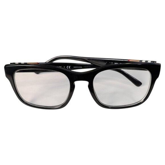 Burberry Eyeglasse Frame B 2147 3001 Black Men Women Italy 53[]20 140 Nova Check - Picture 2 of 6